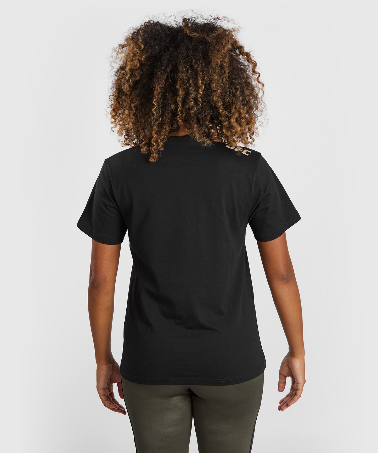 UFC Adrenaline by Venum Fight Week Camiseta de algodón de manga corta para Mujer - Negro
