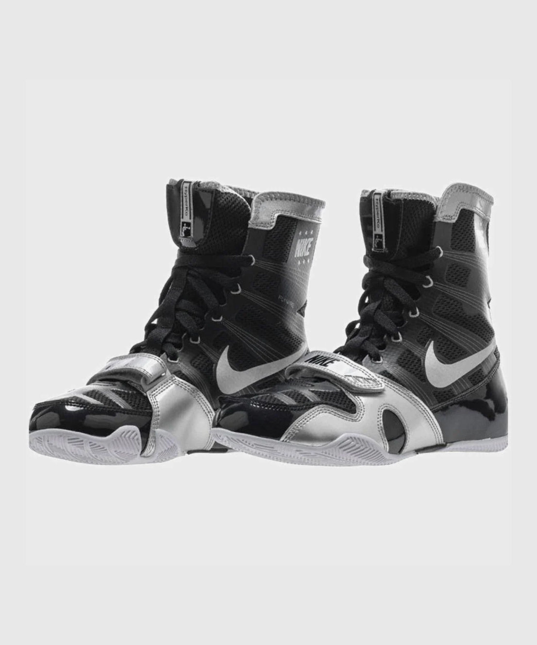 Nike Hyperko 1 Boxing Shoes - Black/Silver