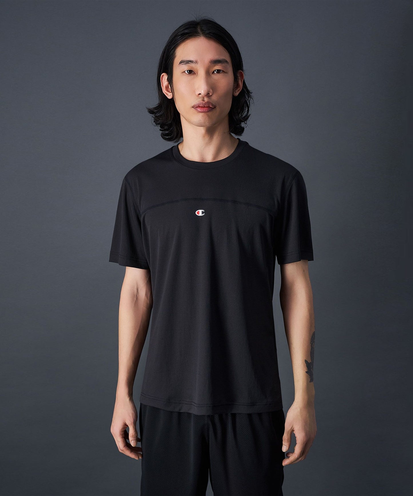 Champion Quick-Drying T-Shirt – Schwarz
