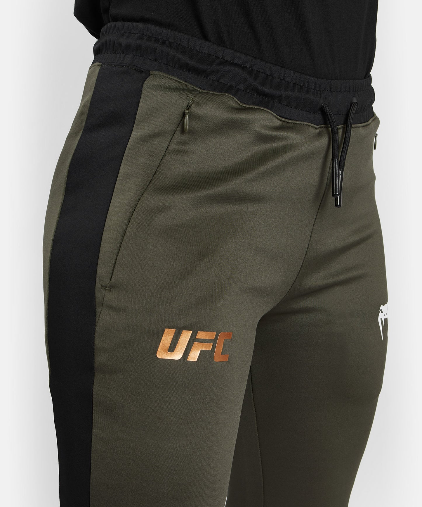 UFC Adrenaline by Venum Fight Week Women’s Performance Jogging Pants - Khaki/Bronze