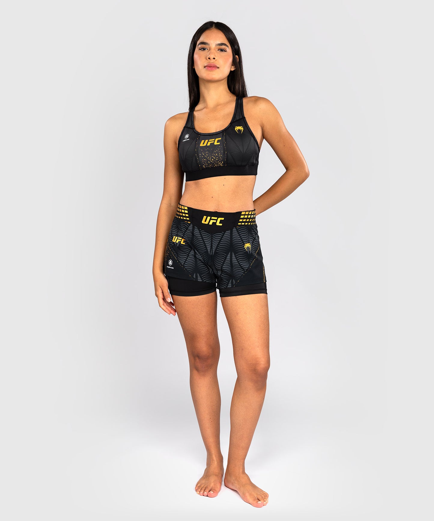 UFC Zenith by Venum Authentic Fight Night Pantaloncini da combattimento Fit corto Donna - Champion
