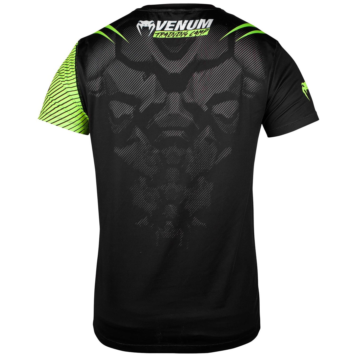 Dry Tech Venum Training Camp 2.0 T-shirt - Black/Fluorescent yellow - Exclusive