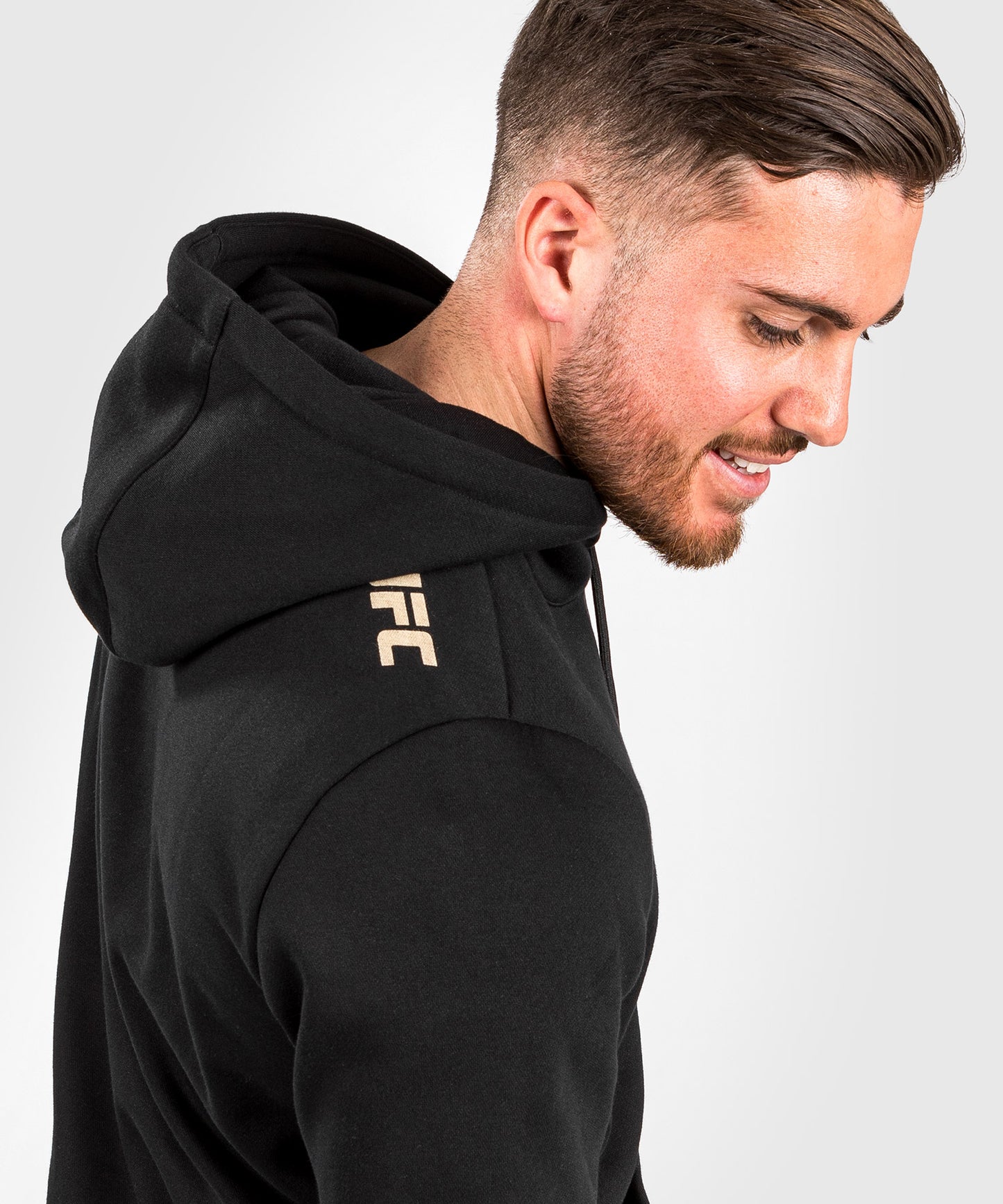 Sweatshirt à capuche pour Hommes UFC Adrenaline by Venum Fight Week - Noir
