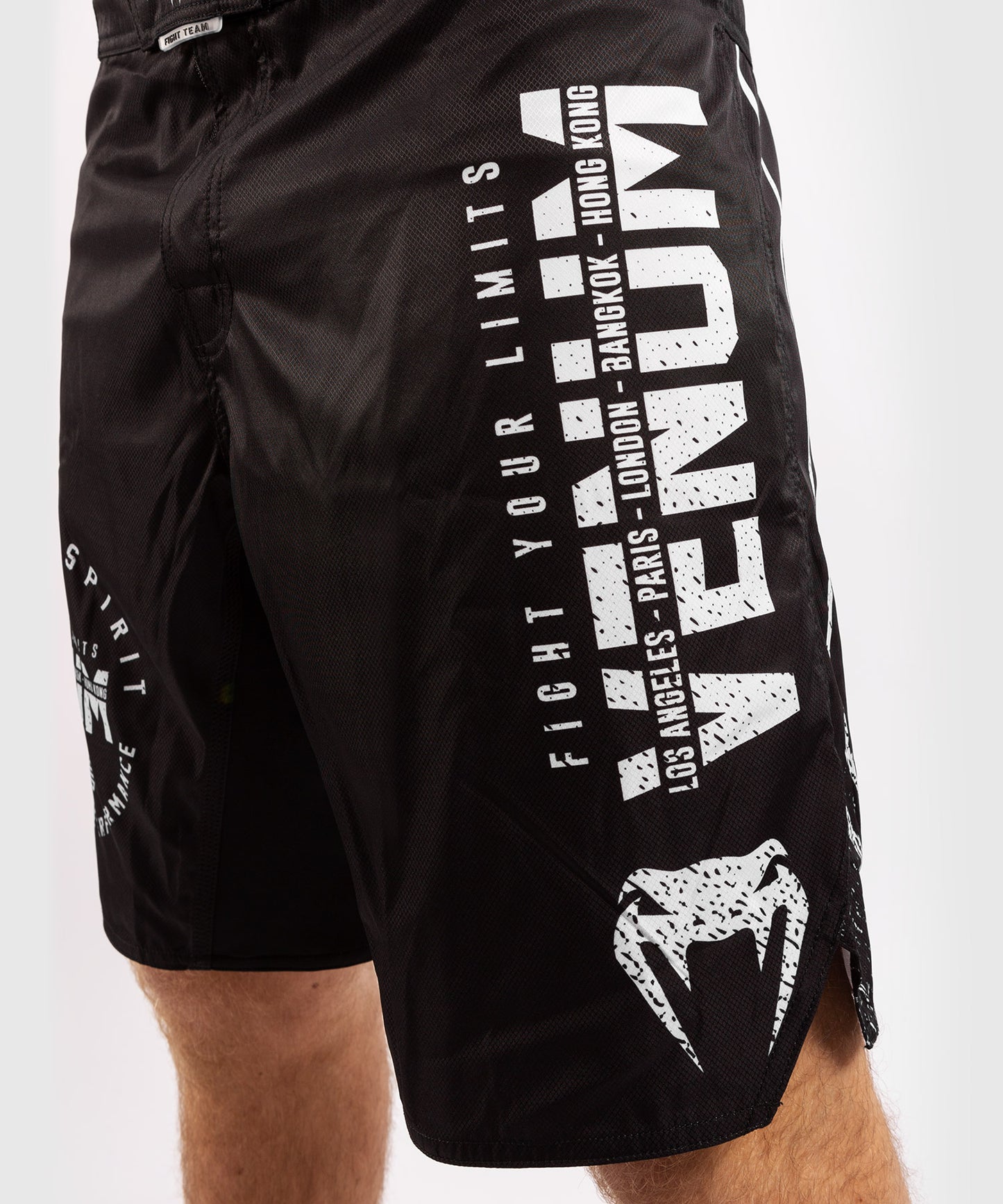 Pantalones MMA Venum Signature - Negro/Blanco