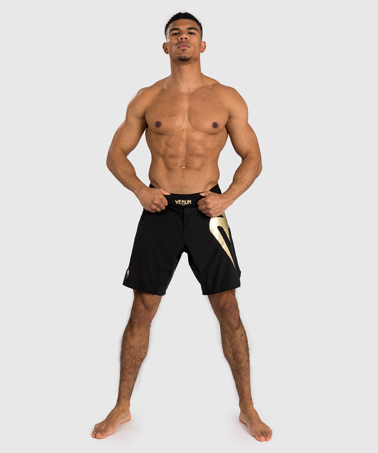 Venum Light 5.0 Fightshorts - Nero/Oro