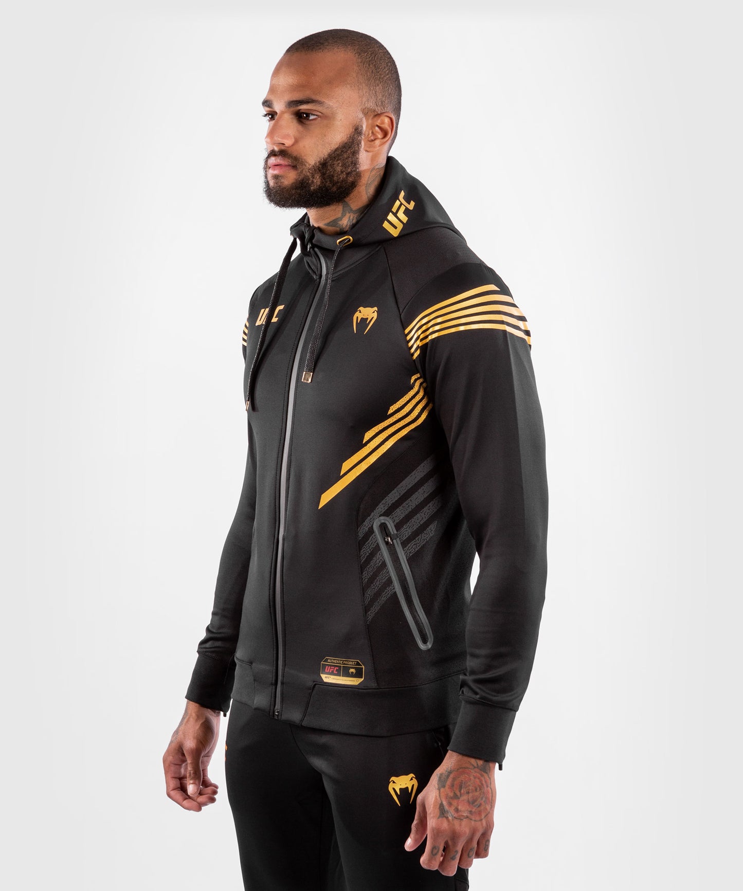 UFC Venum Authentic Fight Night Herren Walkout Hoodie - Champion
