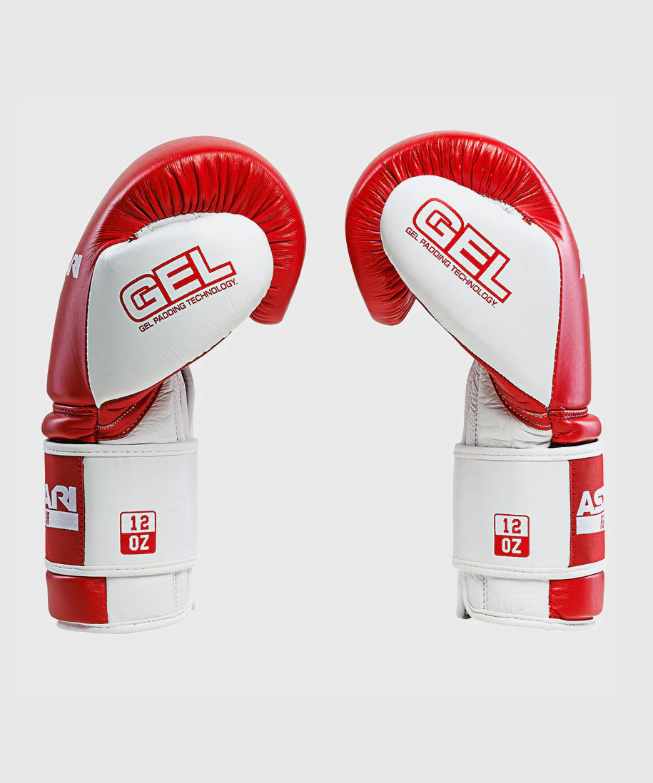 Askari Shockwave Boxhandschuhe - Rot/Weiß