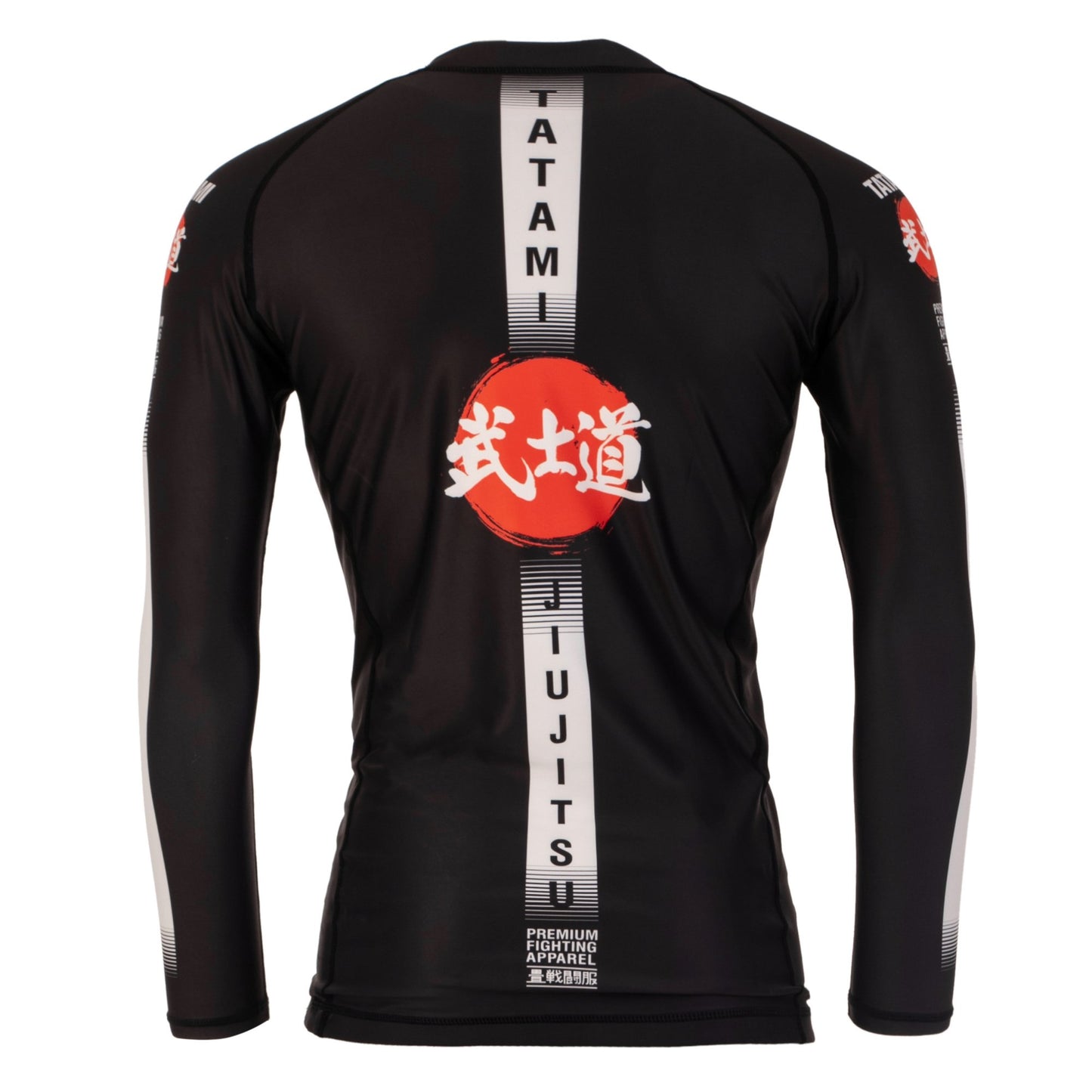 T-shirt de Compression Tatami Fightwear - Manches Longues - Noir
