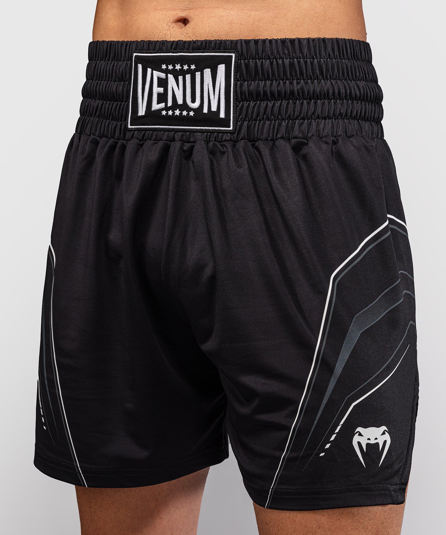 Venum Streamline Boxshorts – Schwarz/Weiß