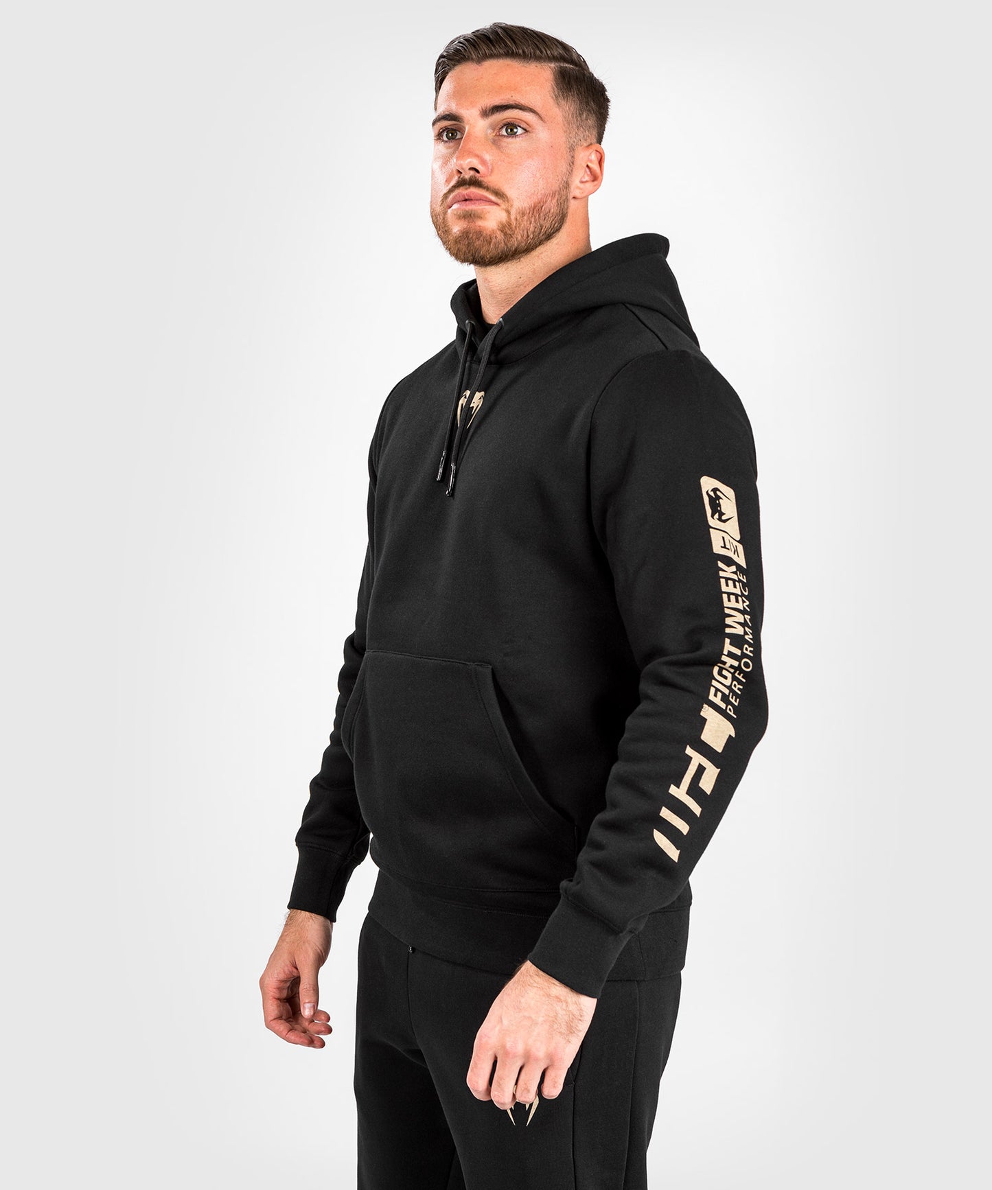 Sweatshirt à capuche pour Hommes UFC Adrenaline by Venum Fight Week - Noir