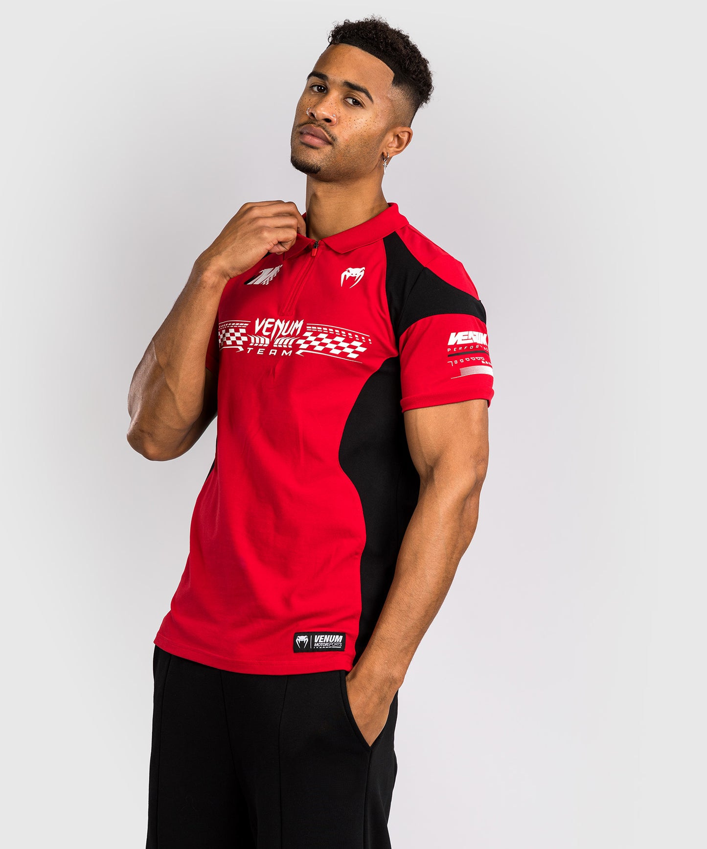 Polo en Coton Venum Motorsport - Rouge Vif