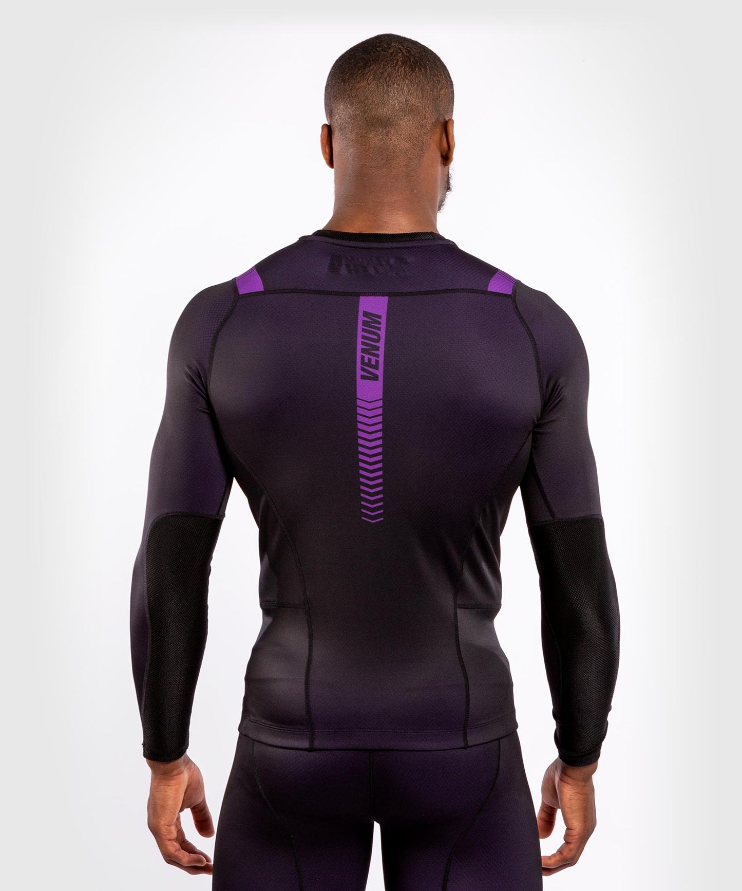 T-shirt de Compression Venum NoGi 3.0 - Manches Longues - Noir/Violet