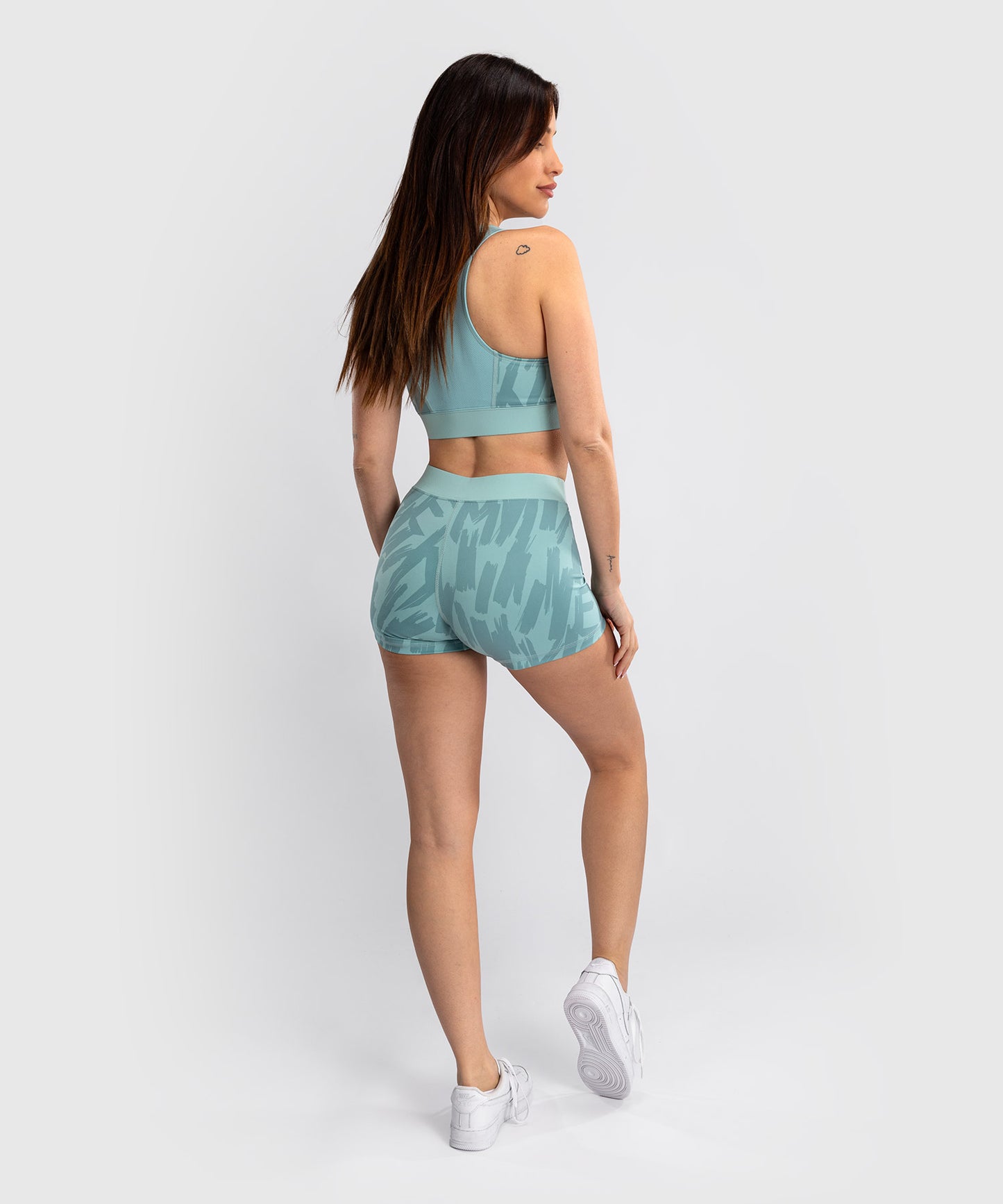 Shorts de Compression pour Femmes Venum Graffiti - Aqua
