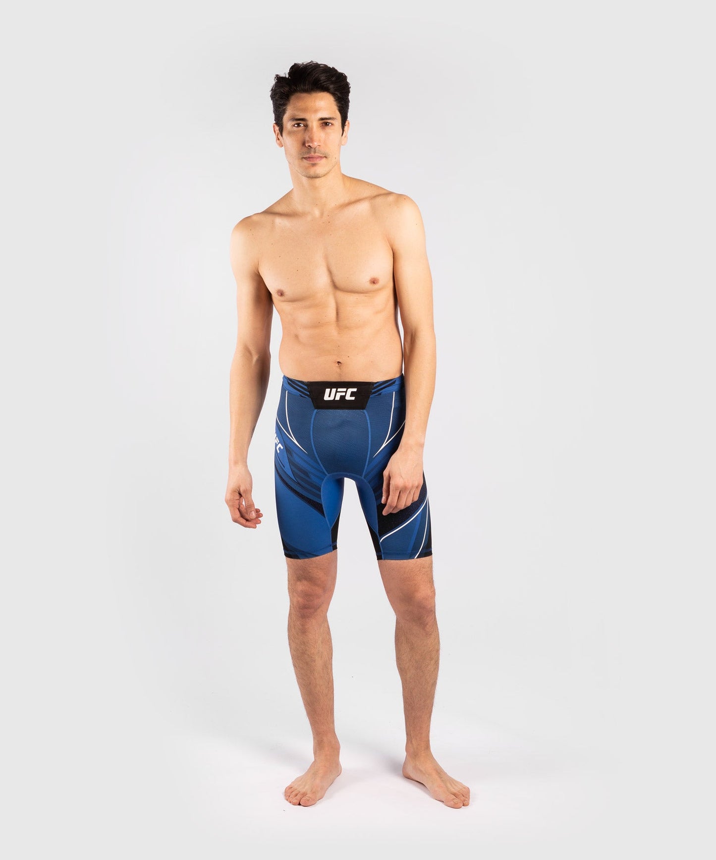UFC Herren Kompressionsshorts Venum Authentic Fight Night - Long Cut - Blau
