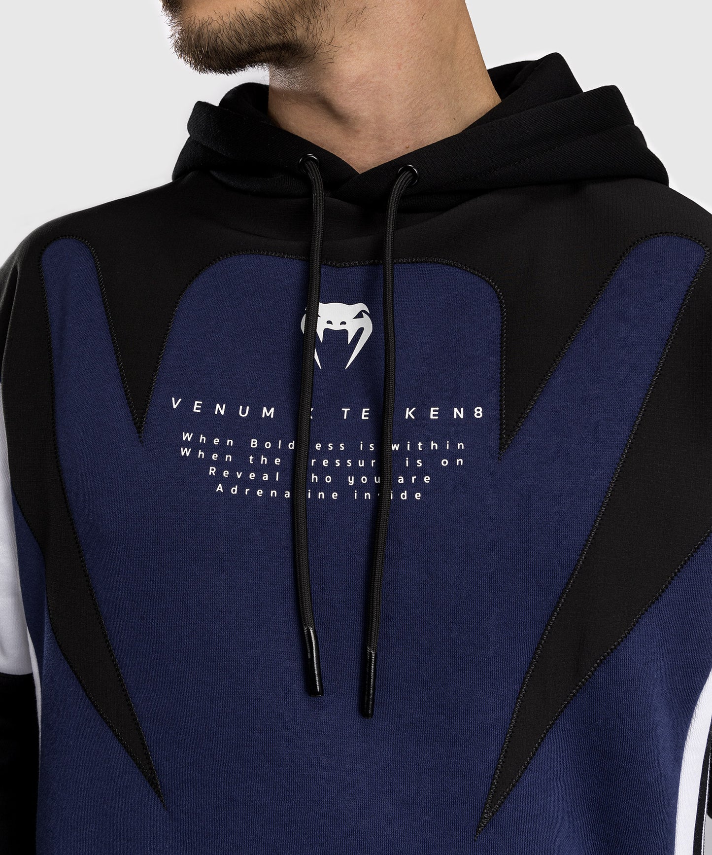 Venum x TEKKEN 8 - Jin Kazama Sudadera - Azul/Negro/Blanco