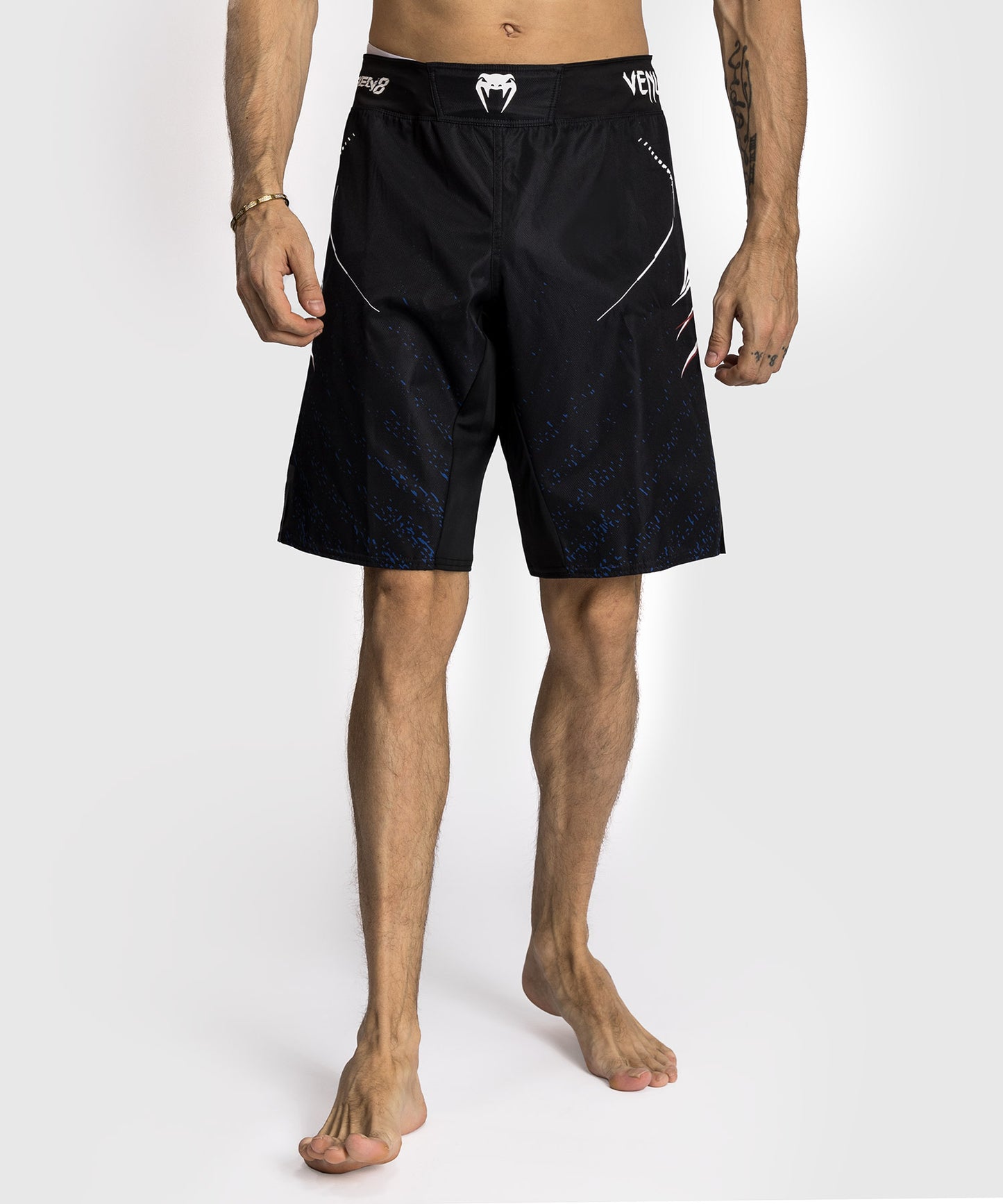 Venum x TEKKEN 8 - Jin Kazama Pantalones de Lucha - Azul/Negro/Blanco