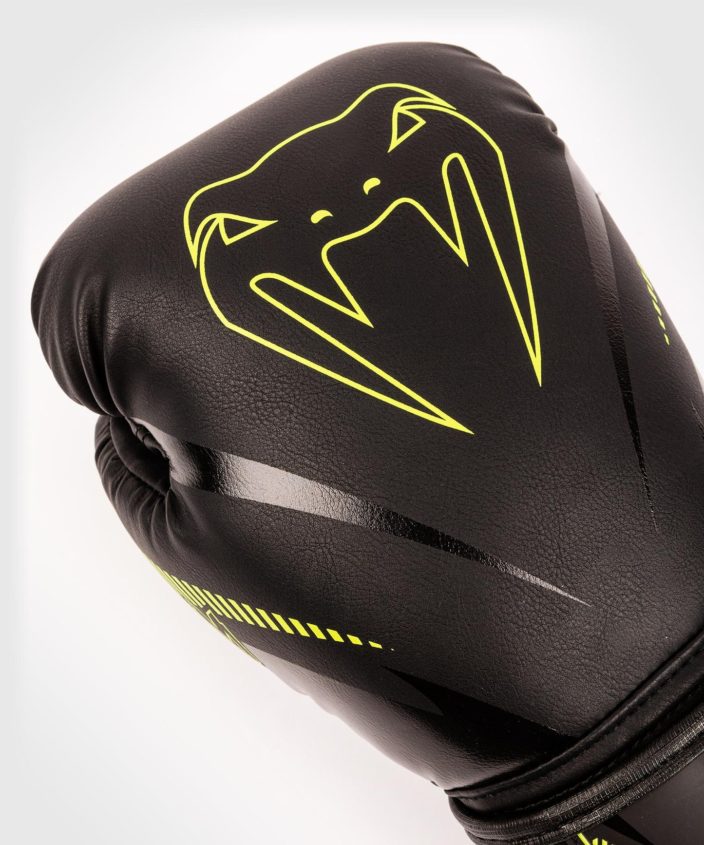 Venum Impact Boxhandschuhe - Schwarz/Fluo Gelb