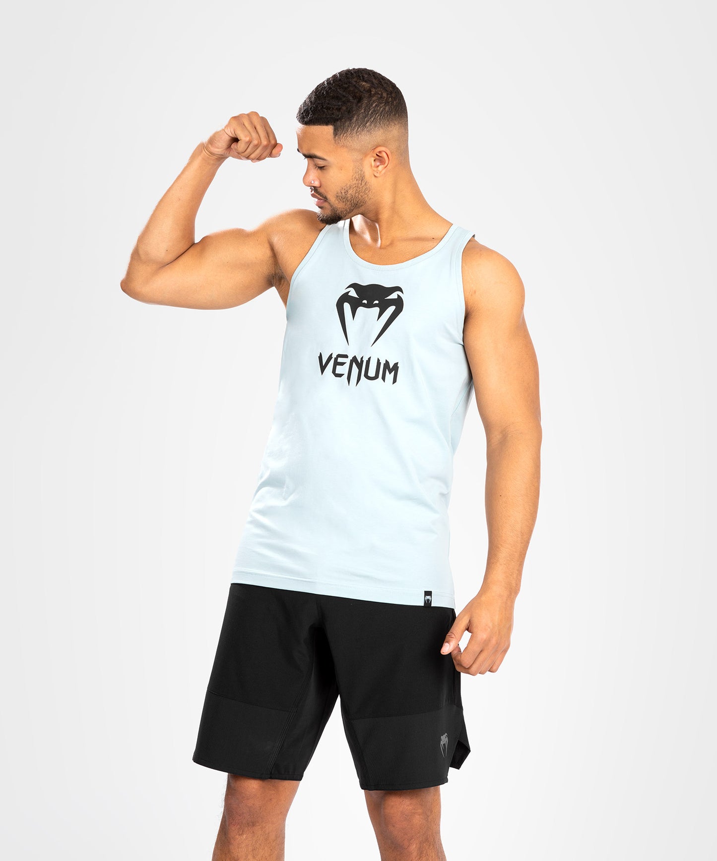 Camiseta sin mangas clásica - Clearwater Blue/Black