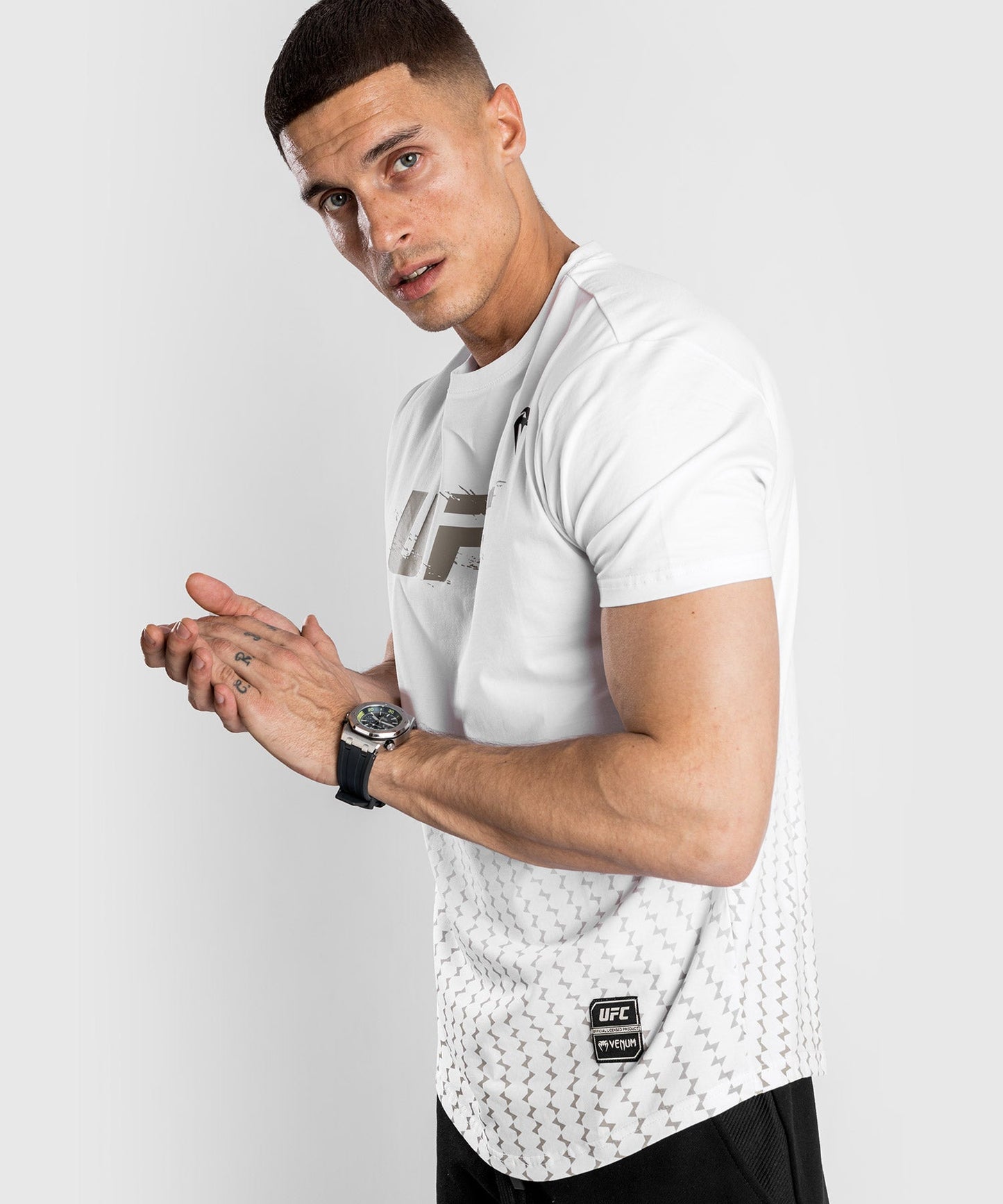 Venum Authentic Fight Week 2.0 UFC T-Shirt - Kurzarm - Weiß