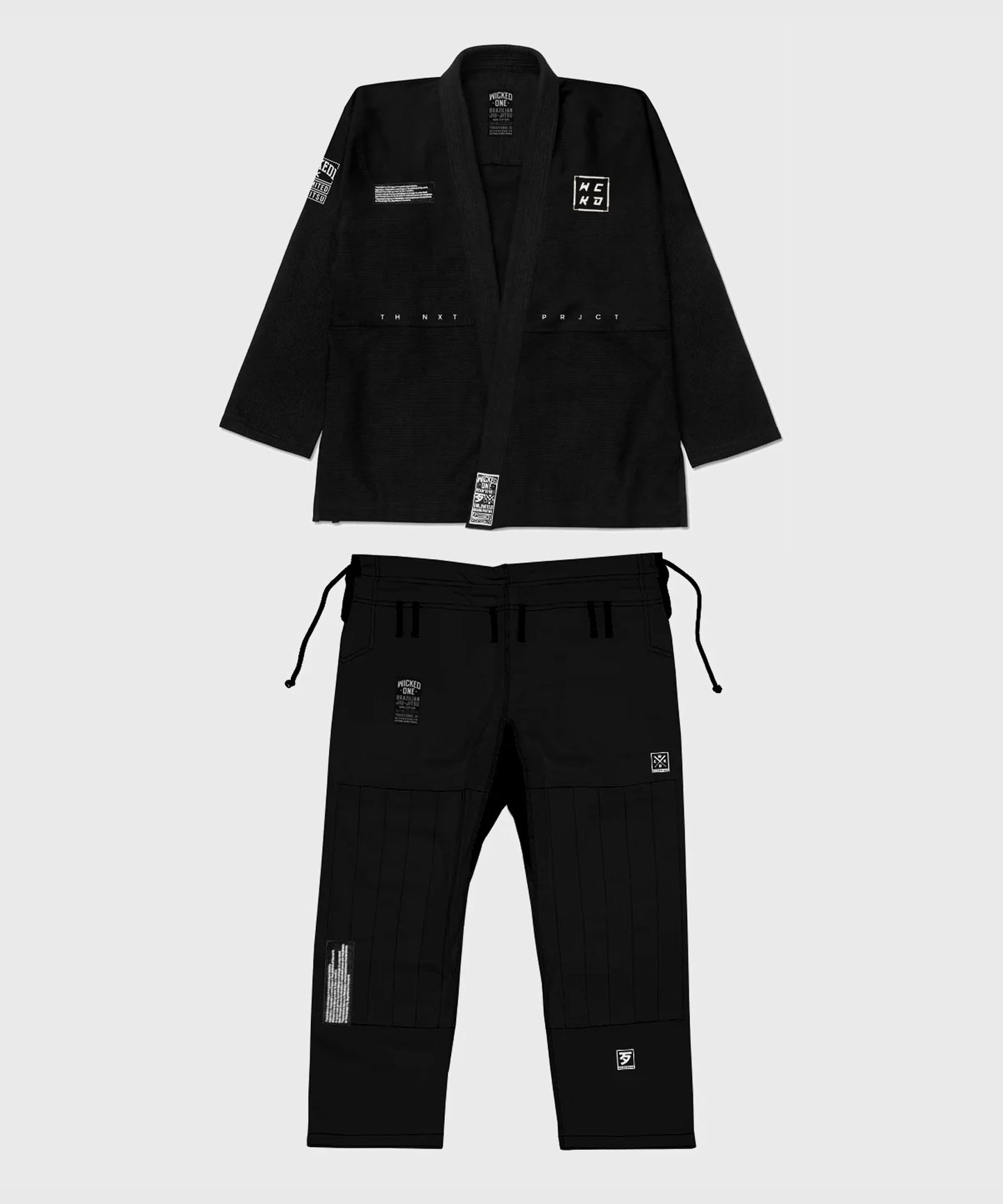 Wicked One Score Kimono JJB - Negro