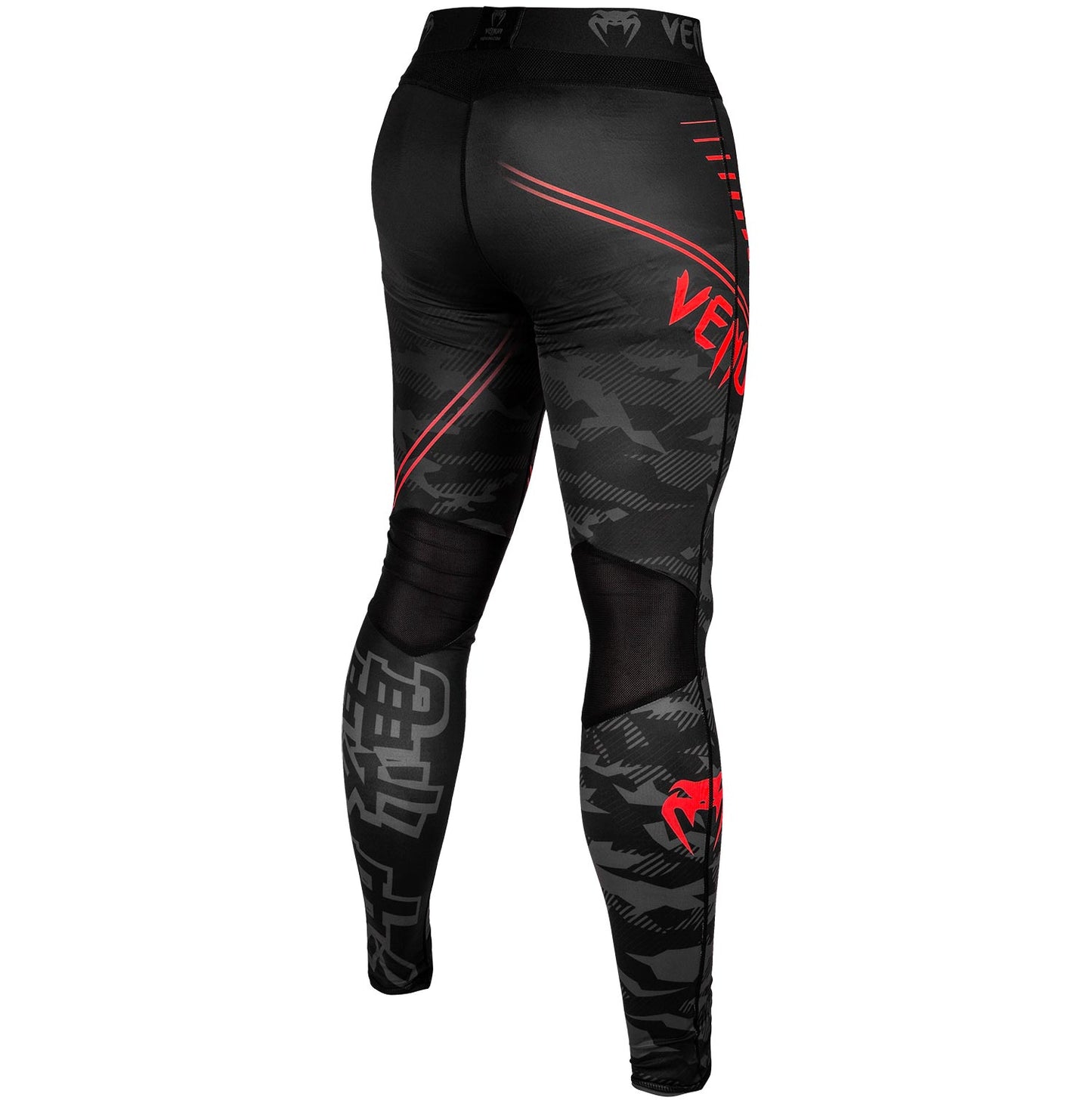 Venum Okinawa 2.0 Compression Tights - Black/Red