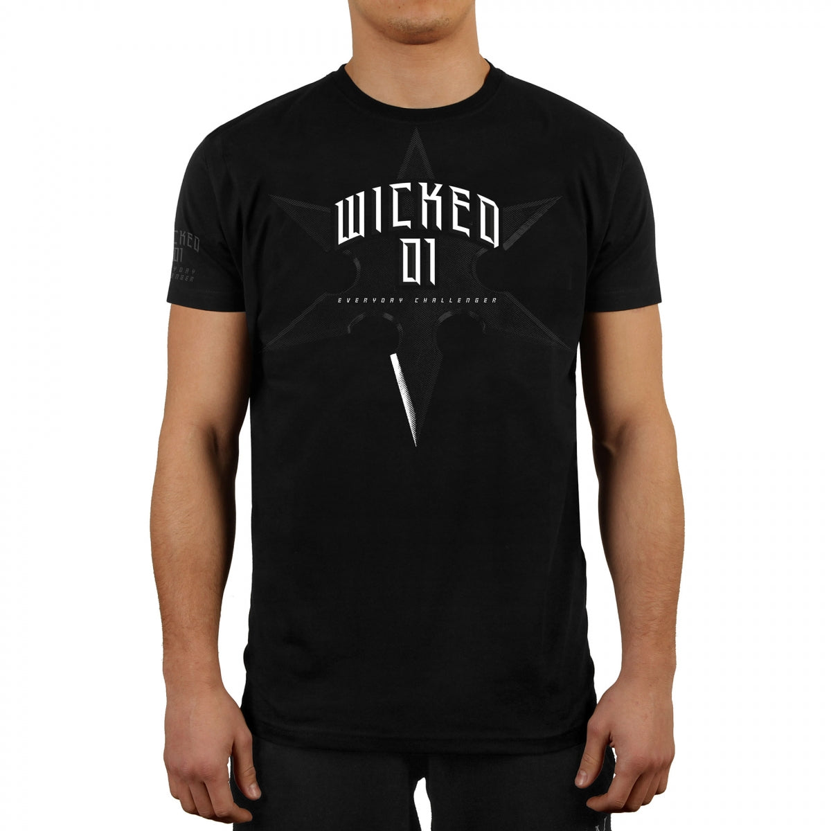 Wicked One Shuriken T-Shirt - Schwarz