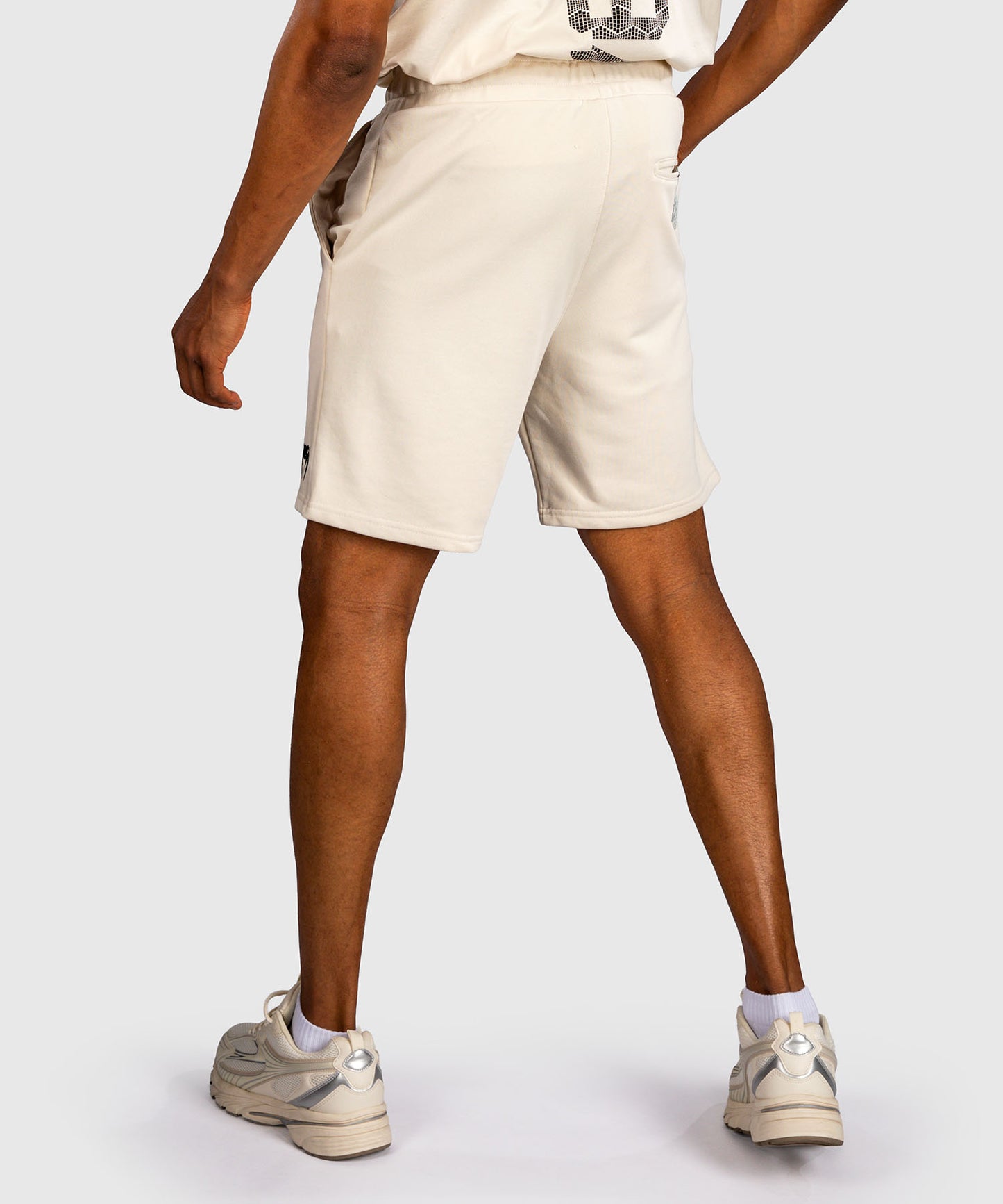Short en Coton Venum Contender Fleece – Blanc Cassé