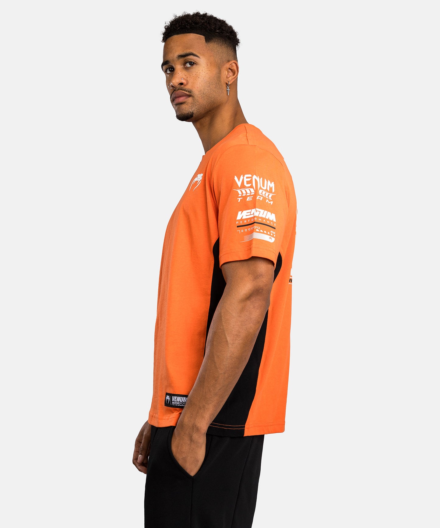 T-Shirt Venum Motorsport - Mandarine