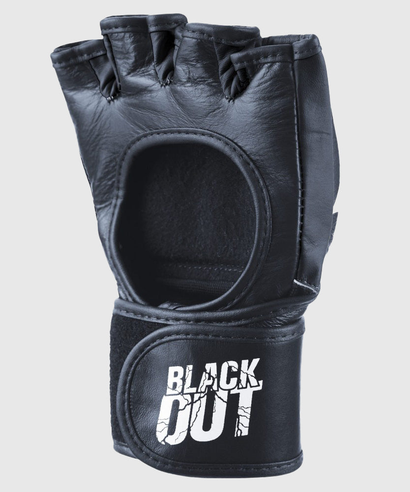 Phantom Athletics Blackout PU MMA-Handschuhe - Schwarz