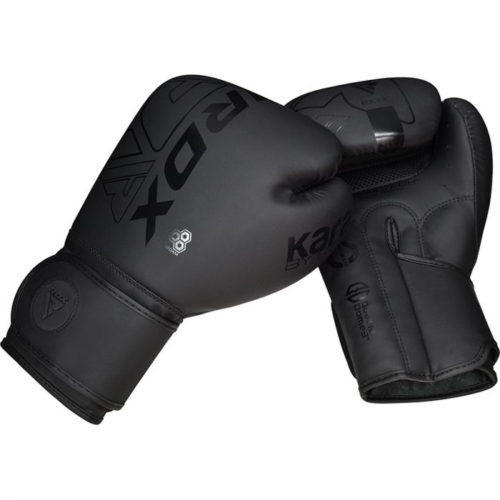 RDX F6 KARA Boxhandschuhe - Schwarz/Schwarz