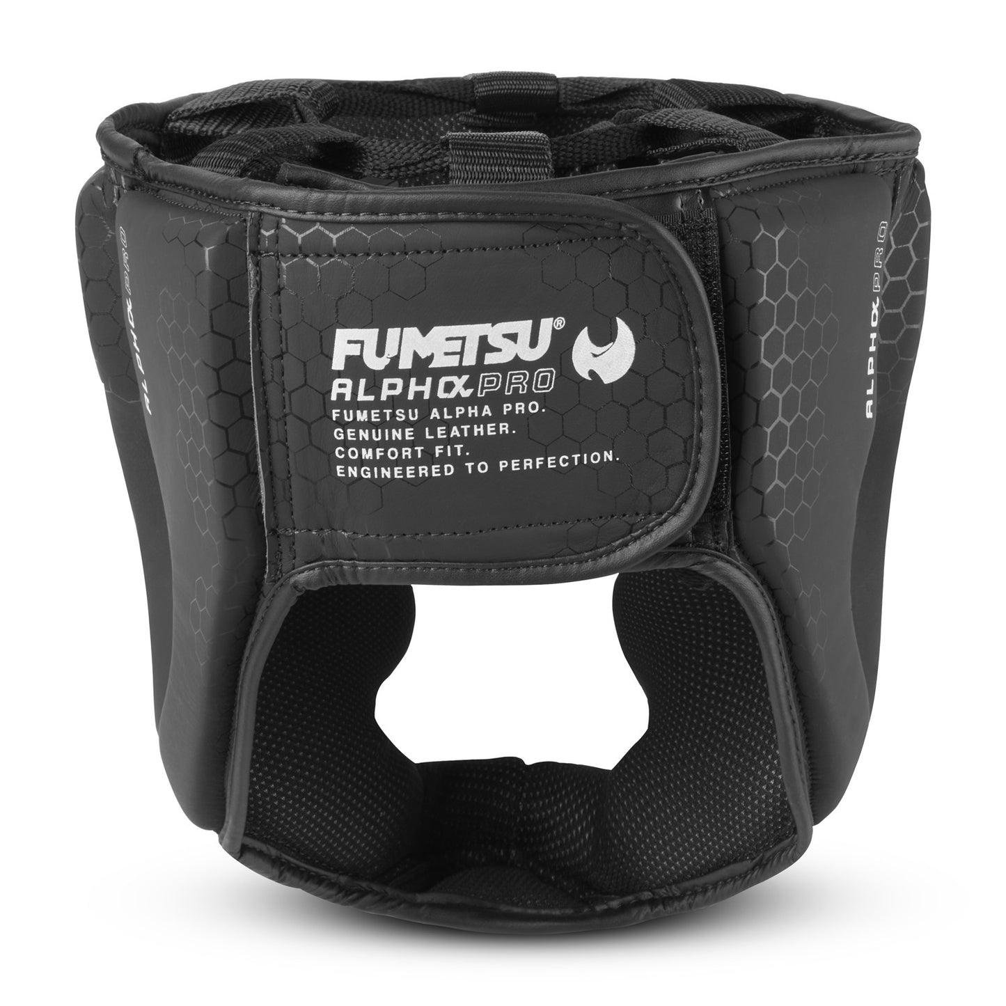 Fumetsu Alpha Pro Casco de Boxeo - Negro/Negro