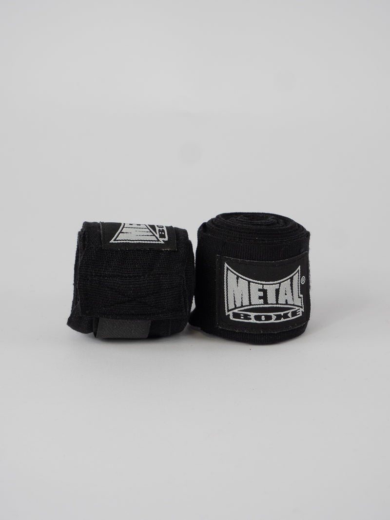 Metal Boxe Boxbandagen – 2,5 m – Schwarz