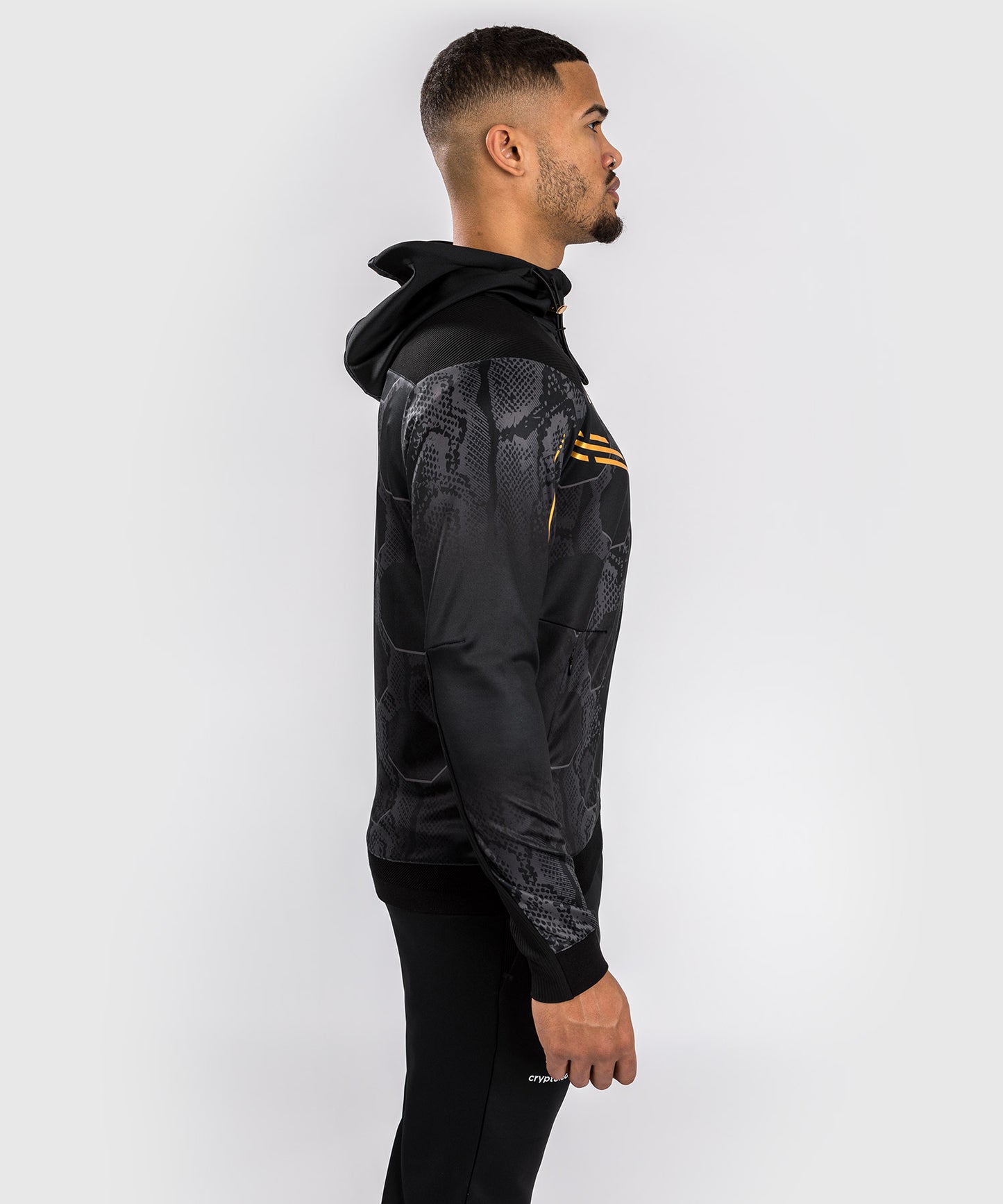 UFC Adrenaline by Venum Authentic Fight Night Felpa con cappuccio Walkout da Uomo - Champion