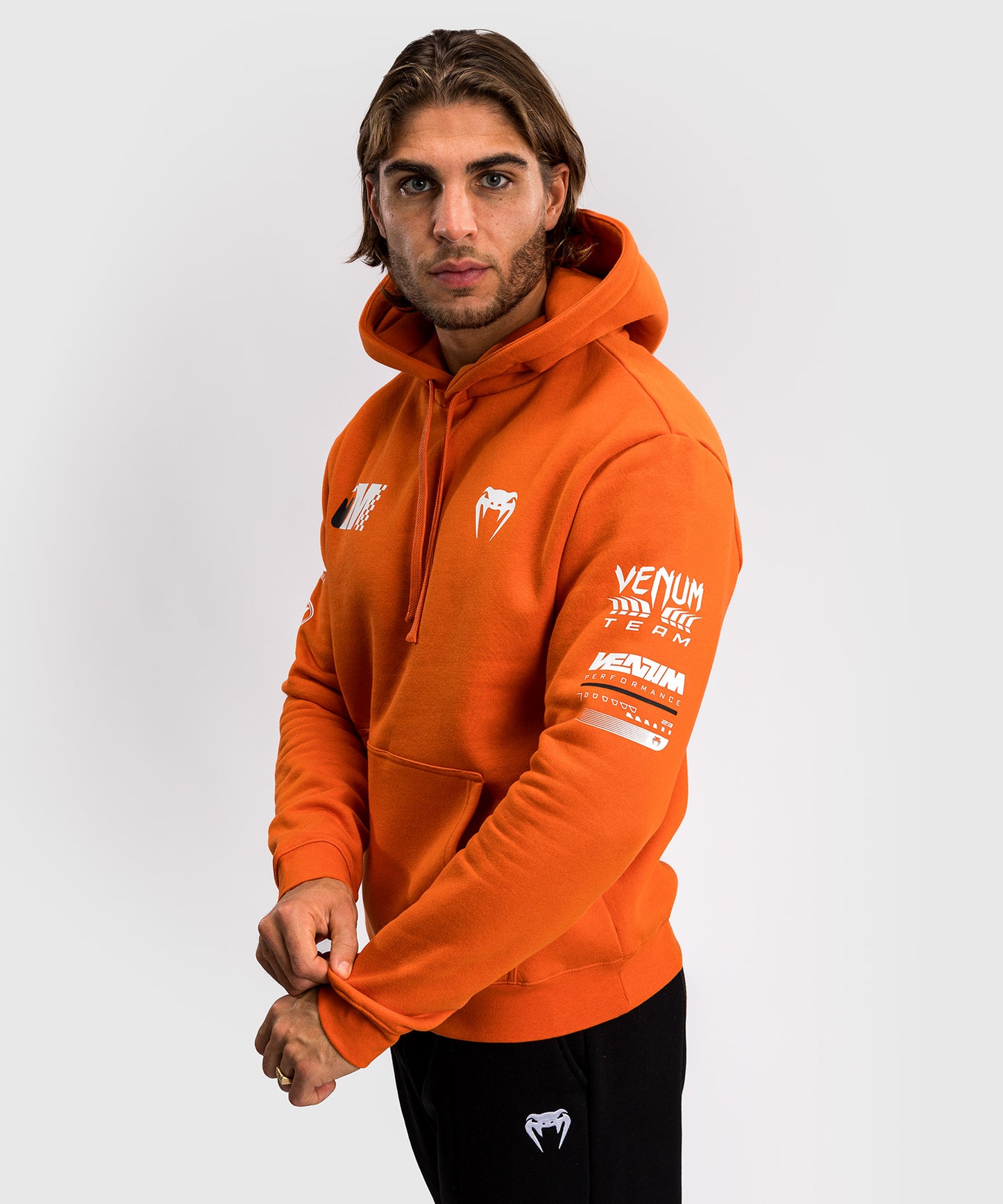 Venum Motorsport Sudadera con Capucha - Mandarina