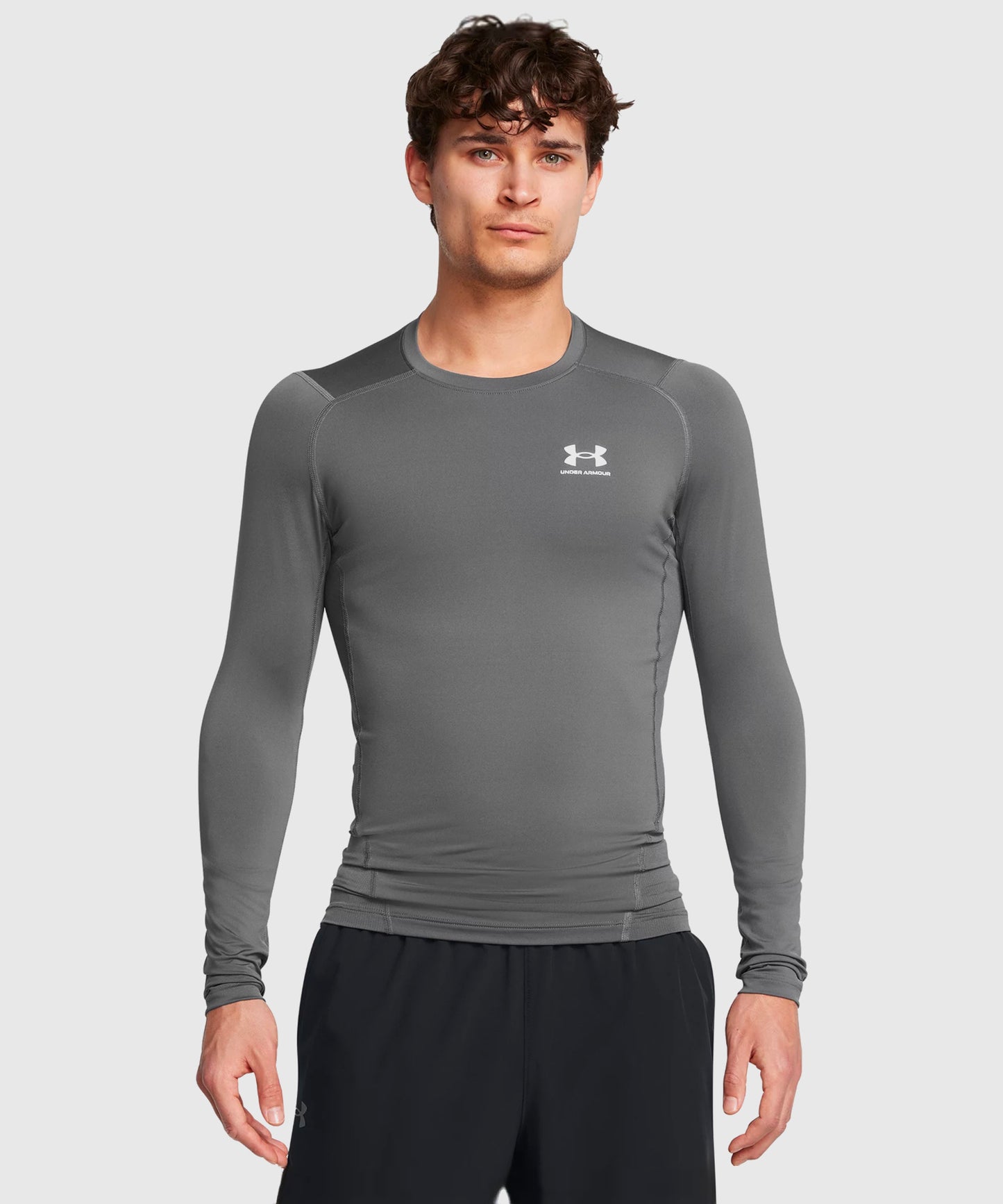 Under Armour Heatgear® Camiseta de Manga Larga – Gris