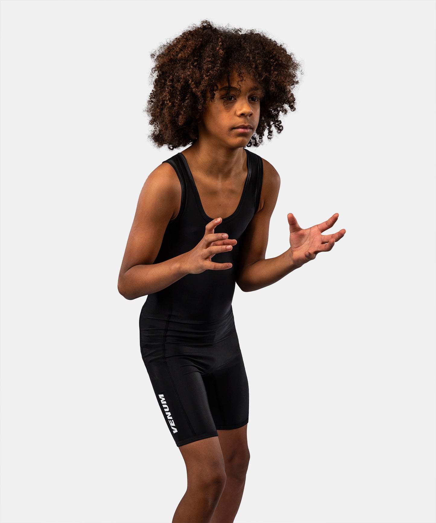 Combinaison de Lutte Pour Enfants Venum Challenger – Noir