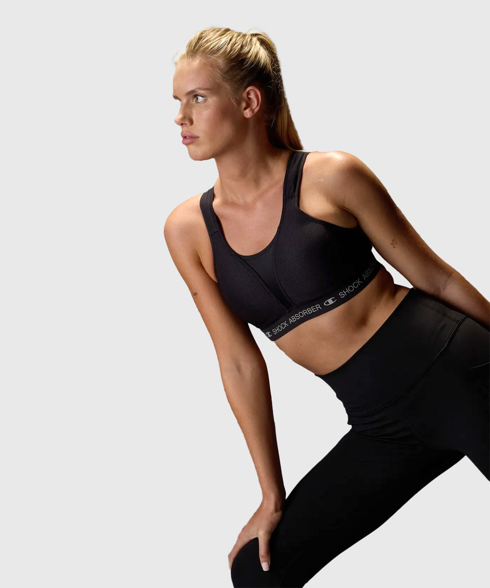 Brassière Champion Brassière Shock Absorber Ultimate Padded Run - Noir