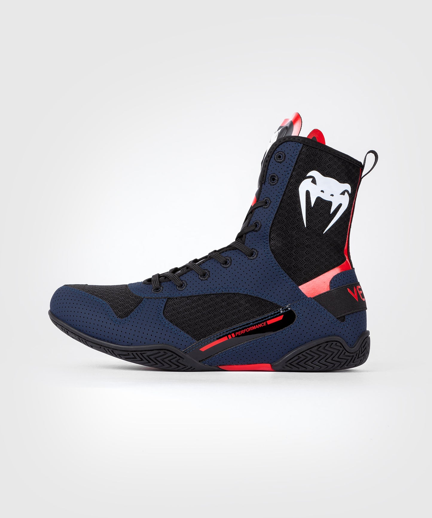 Venum Elite Boxing Schuhe - Navy/Schwarz/Rot