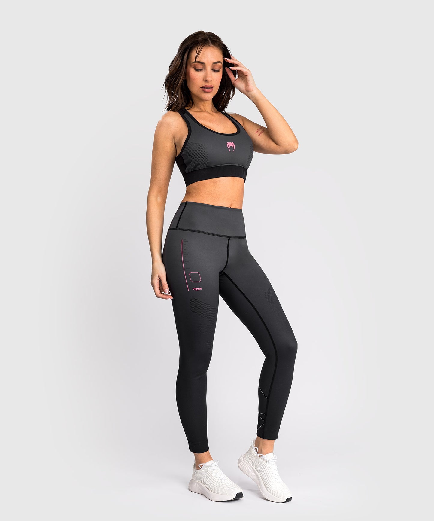 Venum Tactical XT Leggings Mujer - Negro/Gris Tormenta
