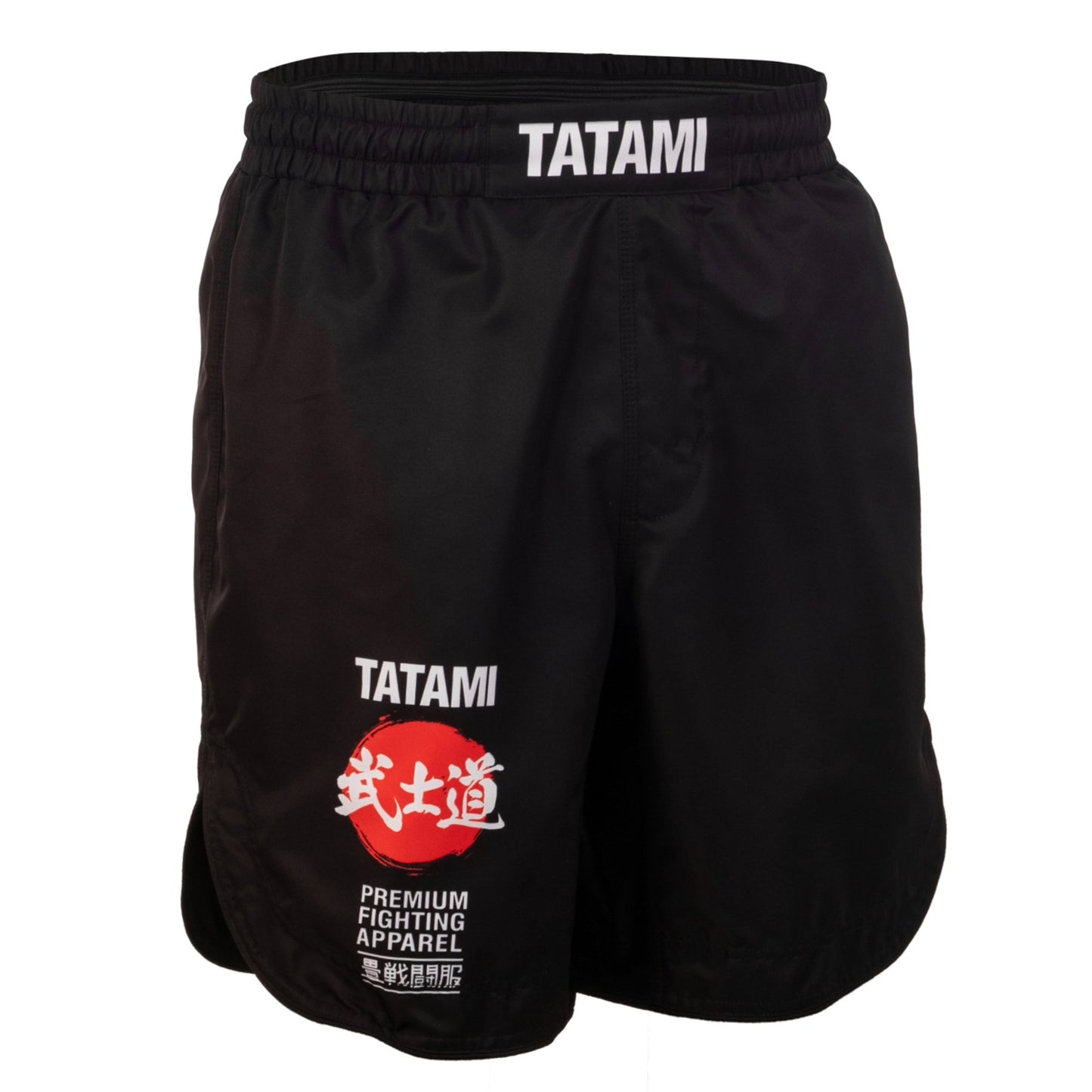 Short de MMA Tatami Fightwear mi-long grappling - Noir
