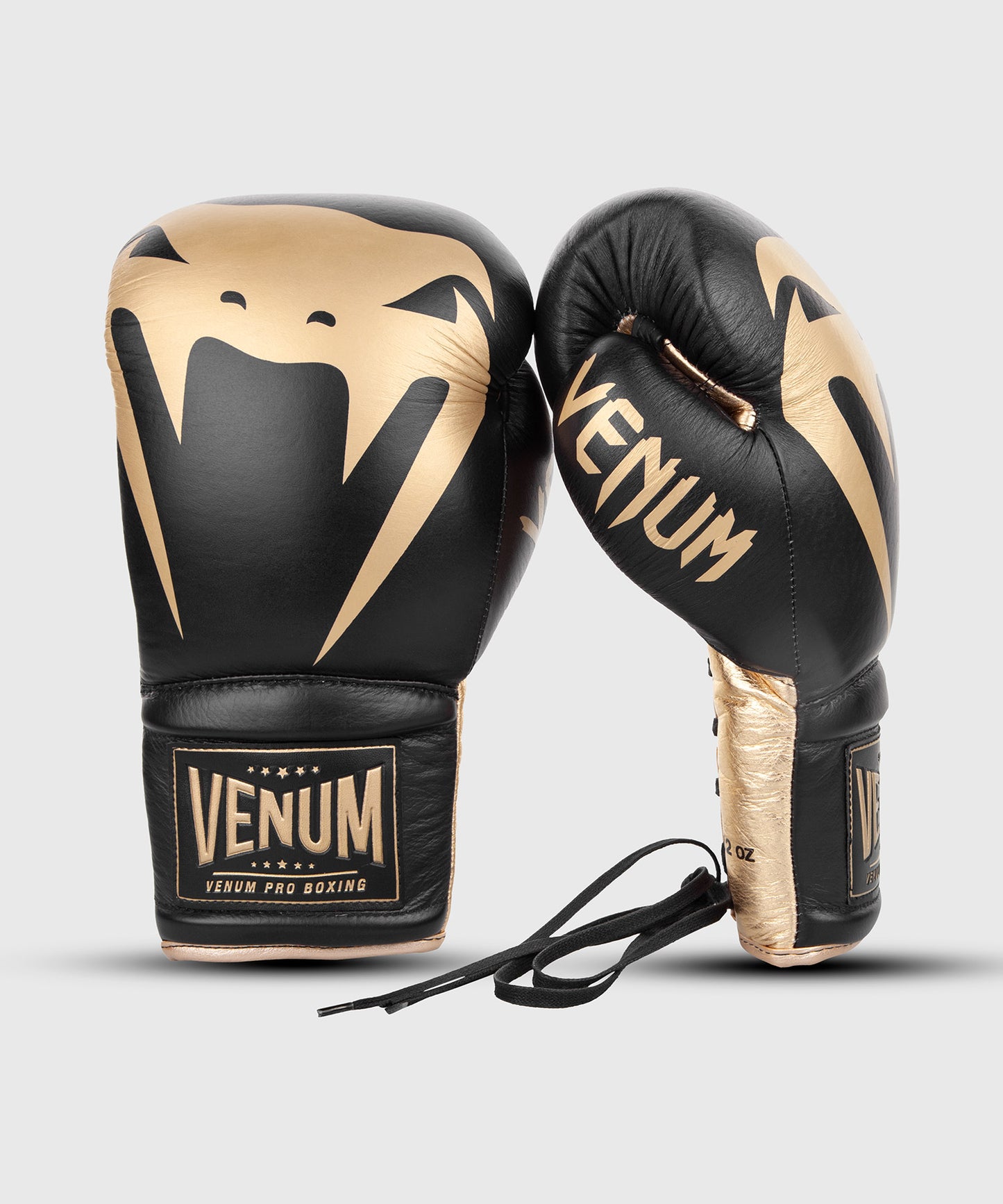 Gants de boxe à lacets Venum Giant 2.0 Pro - Noir/Or