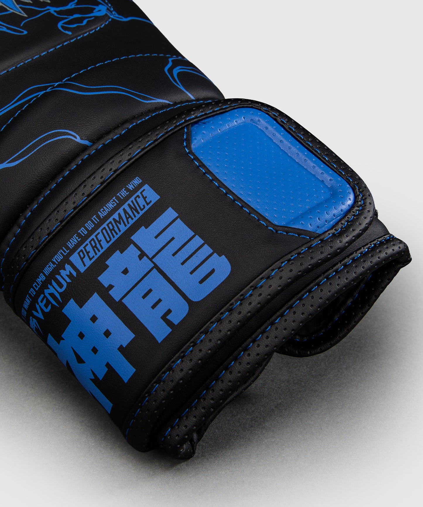 Venum Thunder Dragon Boxing Gloves - Black/Royal Blue