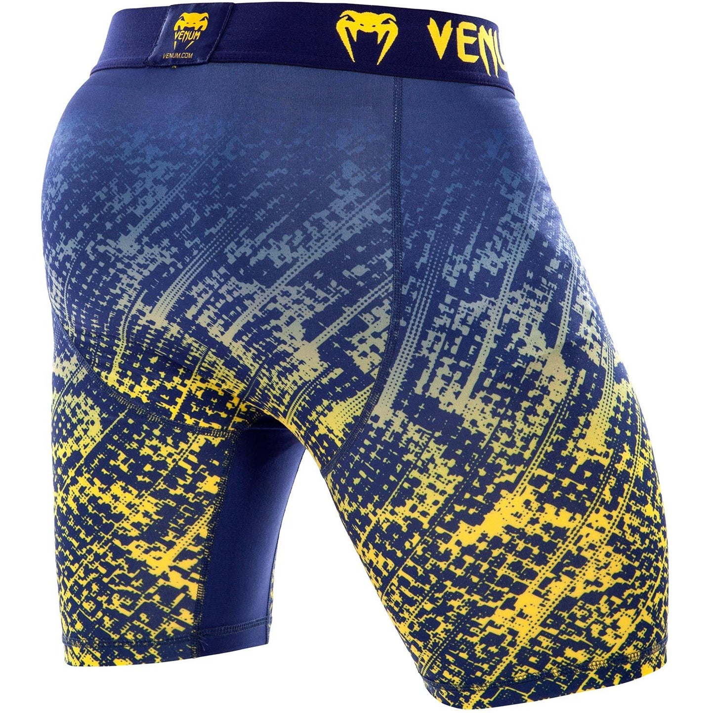 Venum Tropical Short de compression - Blue/Yellow