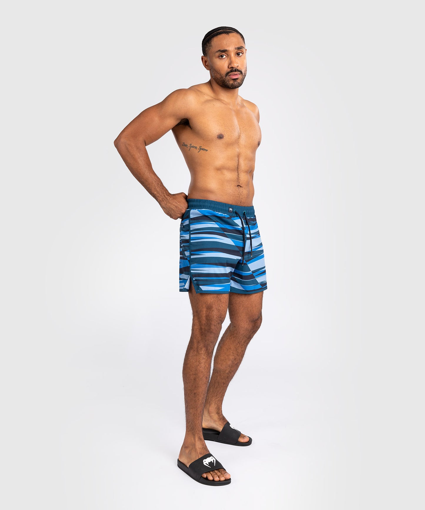 Shorts de Bain pour Hommes Venum Rapid - Bleu Sombre