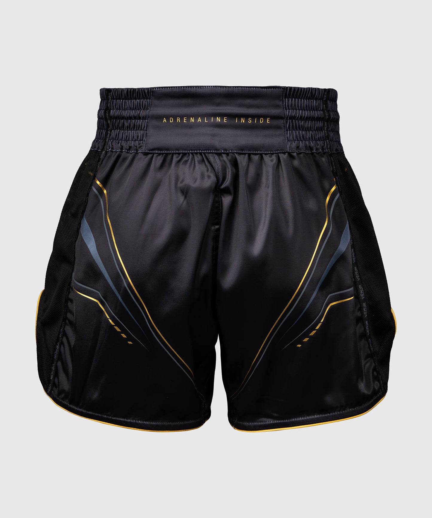 Venum Streamline Muay-Thai-Shorts – Schwarz/Gold