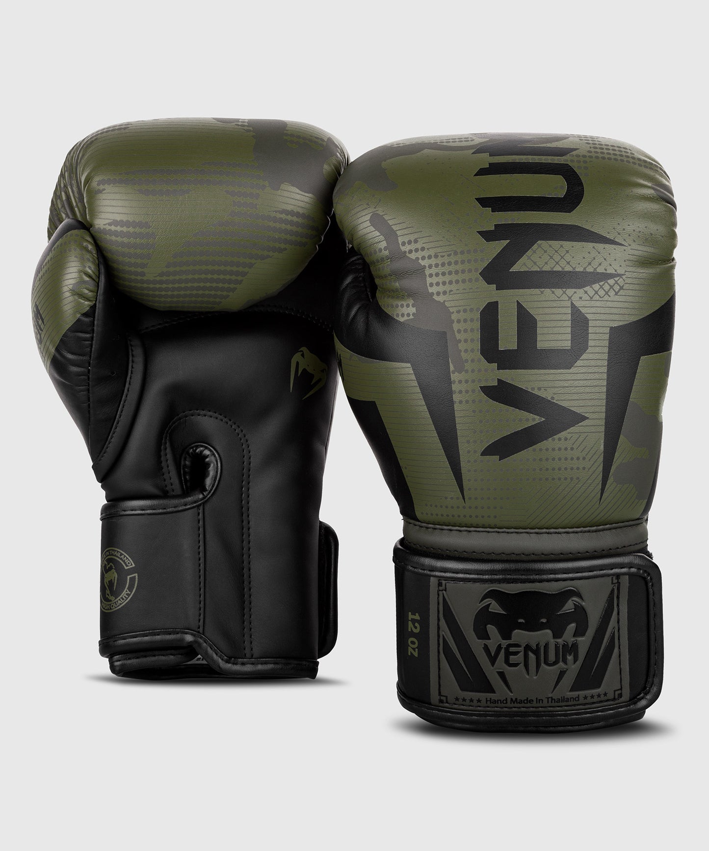 Guantes de boxeo Venum Elite - Caqui/Camo