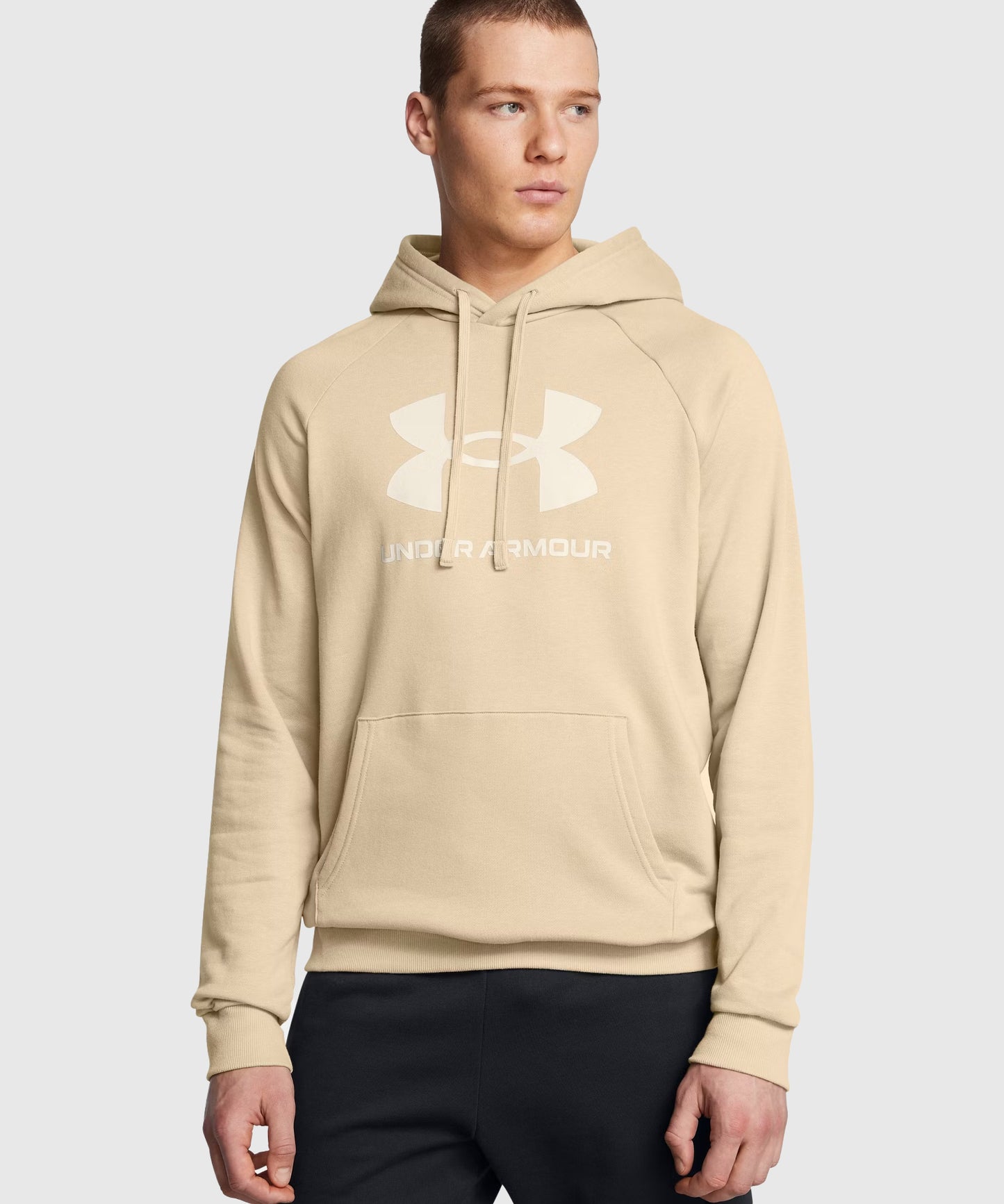 Sweat À Capuche Under Armour Ua Rival Fleece - Beige