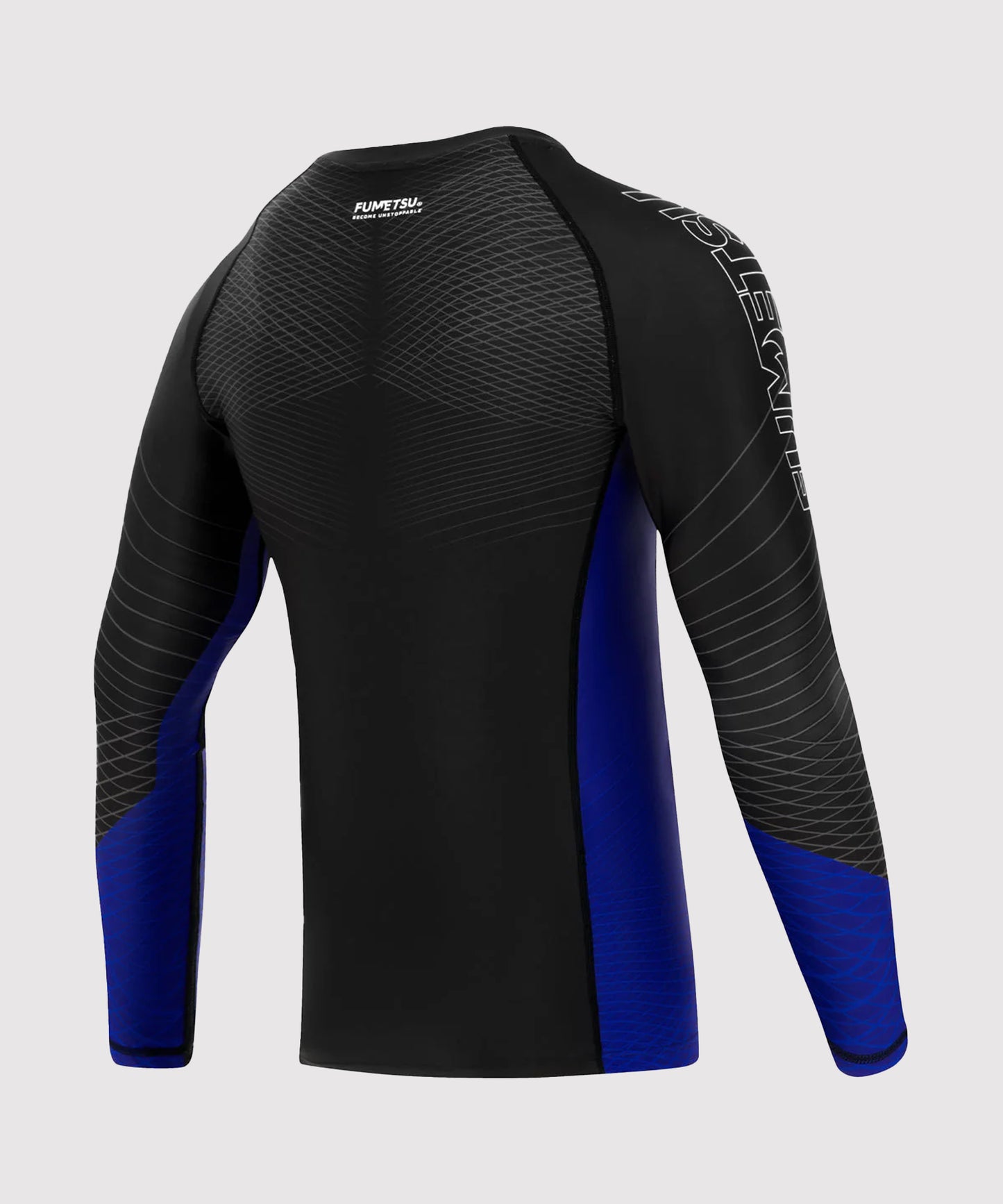 Fumetsu Competitor Mk2 Langarm-Rashguard - Schwarz/Blau