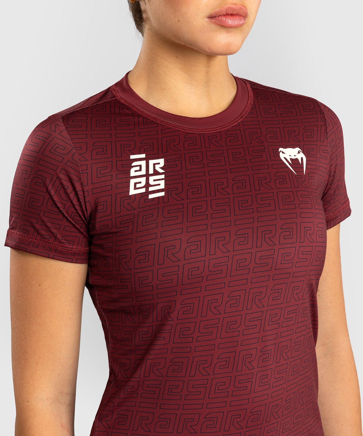 Venum x Ares Women’s Dry-Tech Shirt - Burgundy