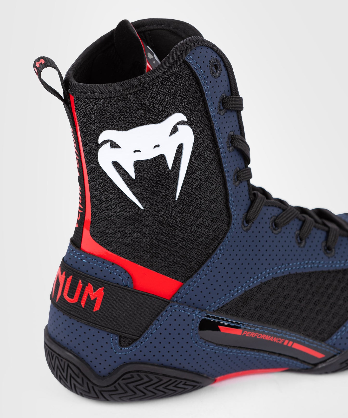 Venum Elite Boxing Schuhe - Navy/Schwarz/Rot